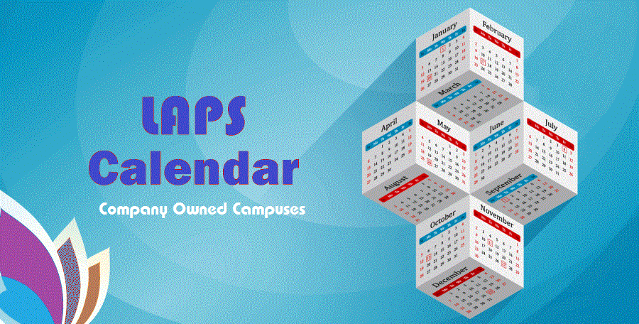 LAPS Calendar (Owned Campuses)