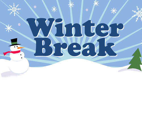 Winter Break starts (Class Reception to 10th)